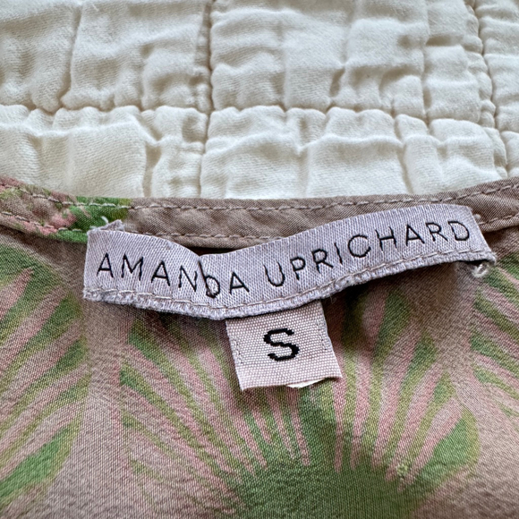 Amanda Uprichard 100% Silk Seashell Print Dress • Size: S - Picture 4 of 10